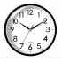 Living room silent minimalist wall-mounted quartz clock‌。